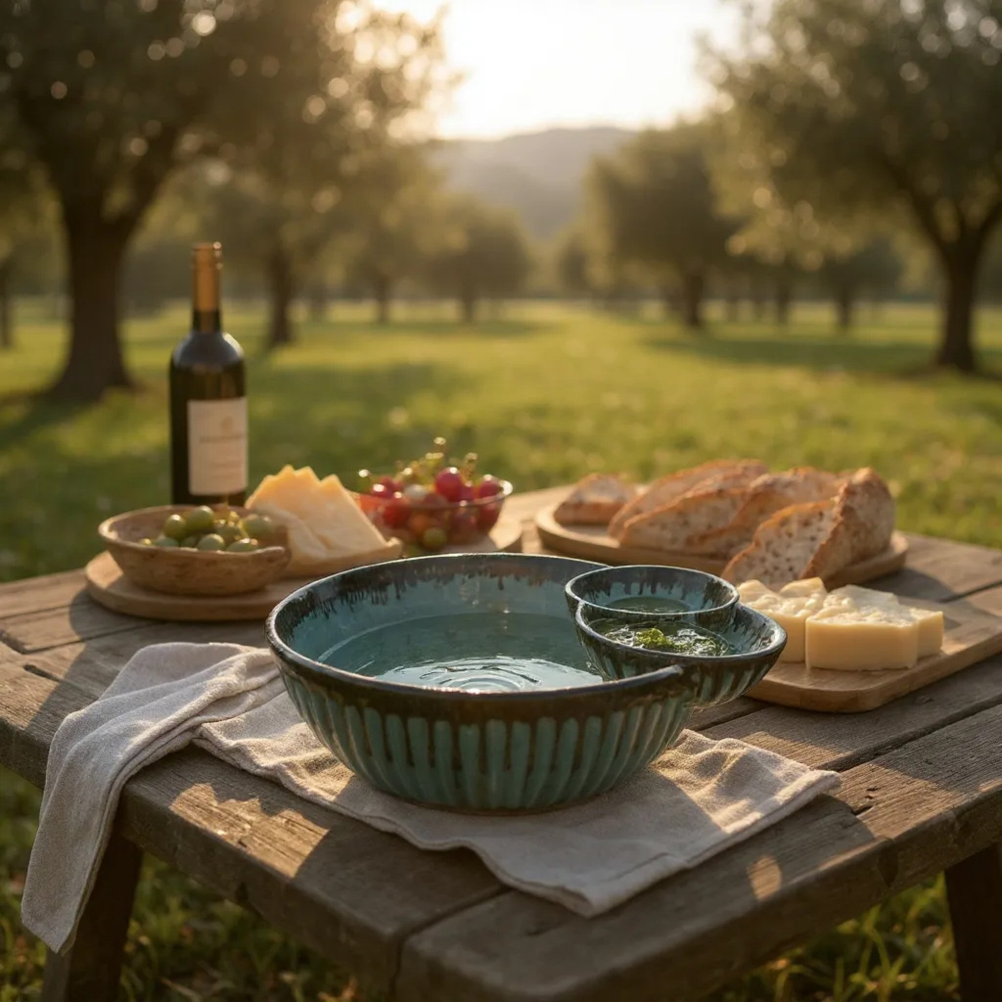 Ocean Ridge Chip and Double Dip Bowl